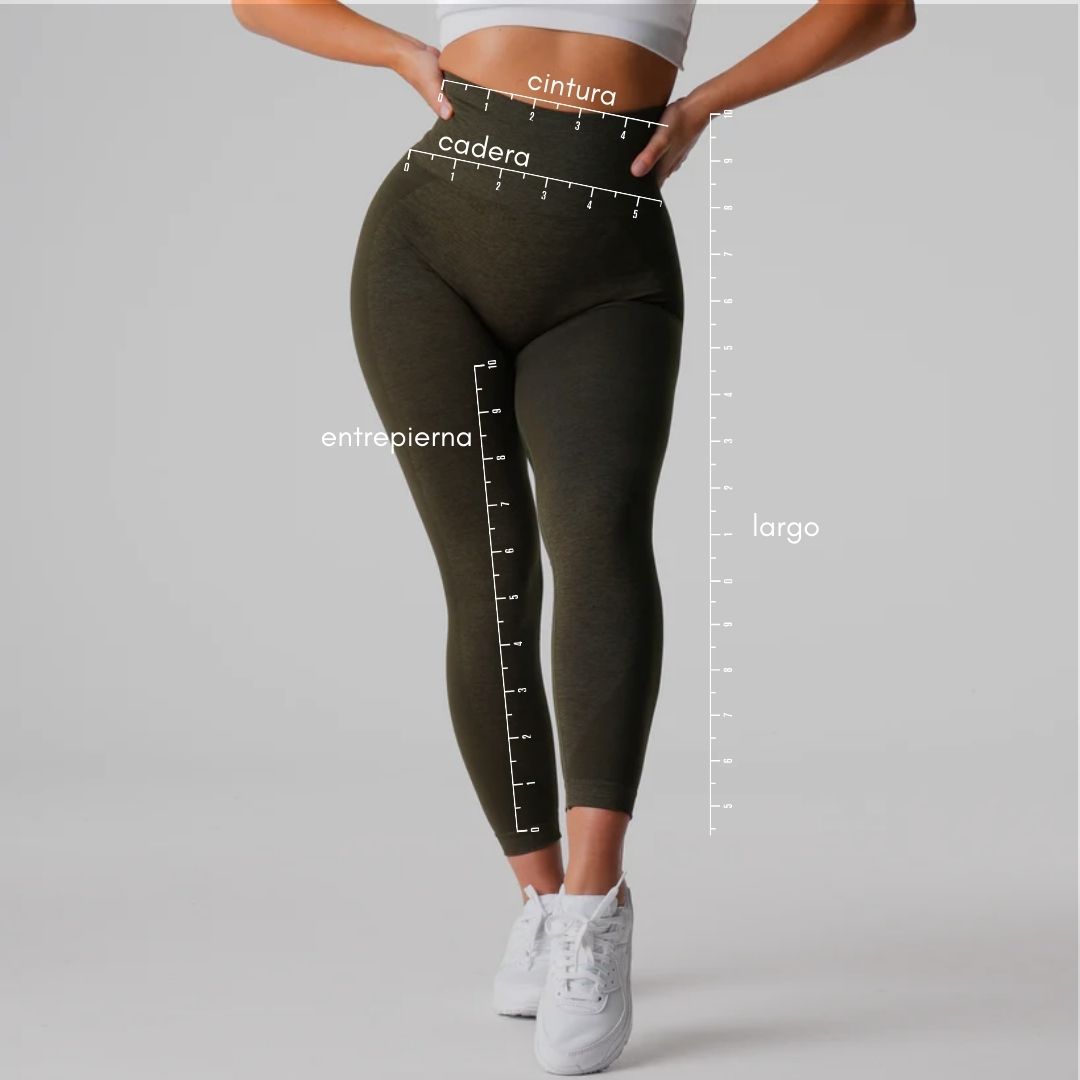 Conjunto Deportivo Femenino Arena Sculpt | Suave, cintura cruzada y efecto moldeador | CF Collection Chile