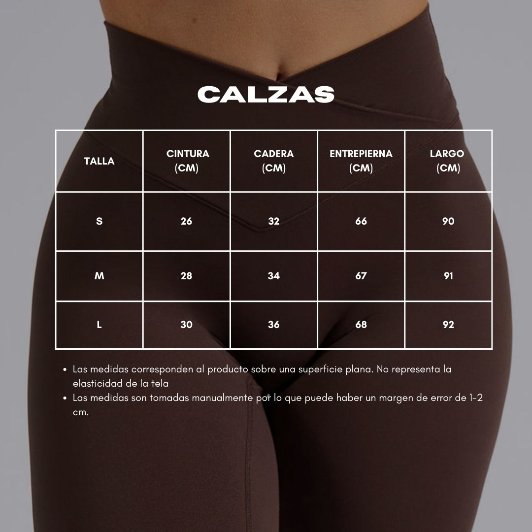 Conjunto Deportivo Femenino Arena Sculpt | Suave, cintura cruzada y efecto moldeador | CF Collection Chile